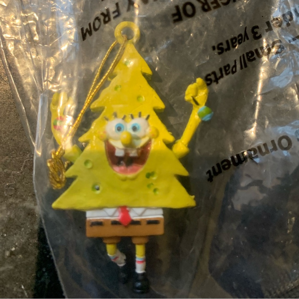SPONGEBOB & PATRICK | Set of 2 | Mini Christmas Ornaments